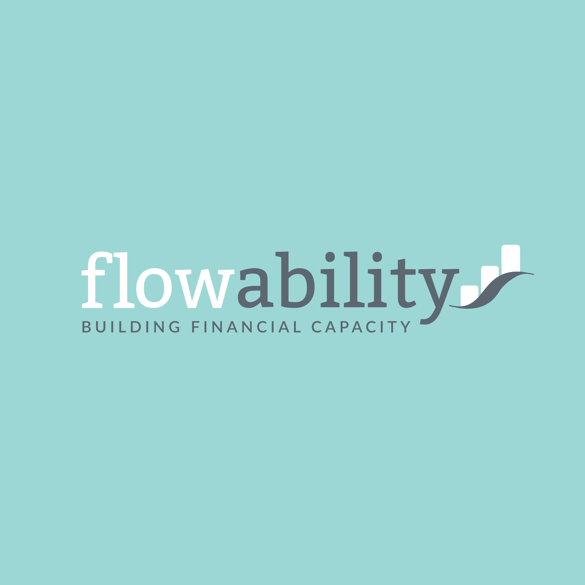 flow ability logo design